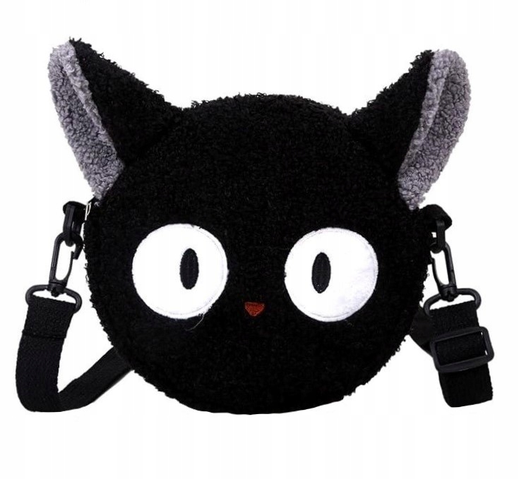 MINI TOREBKA DZIECIĘCA MŁODZIEŻOWA NA RAMIĘ KOTEK