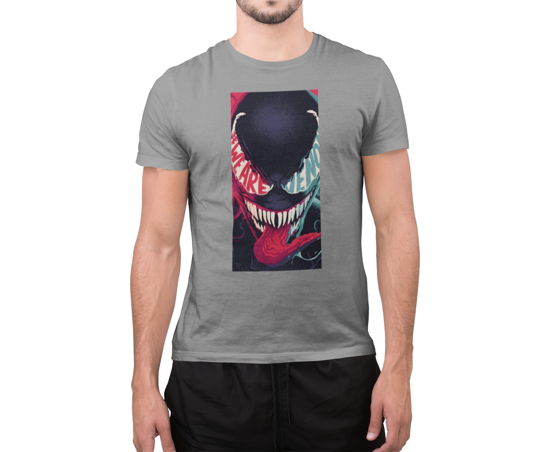 

Koszulka T-shirt Z Nadrukiem Venom Film Xs