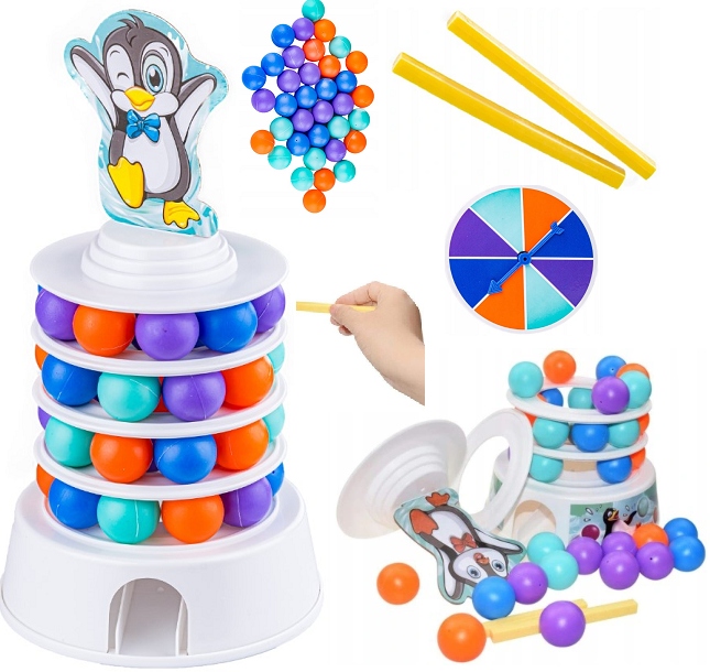 

Gra zręcznościowa Lodowy Tort planszowa dla dzieci