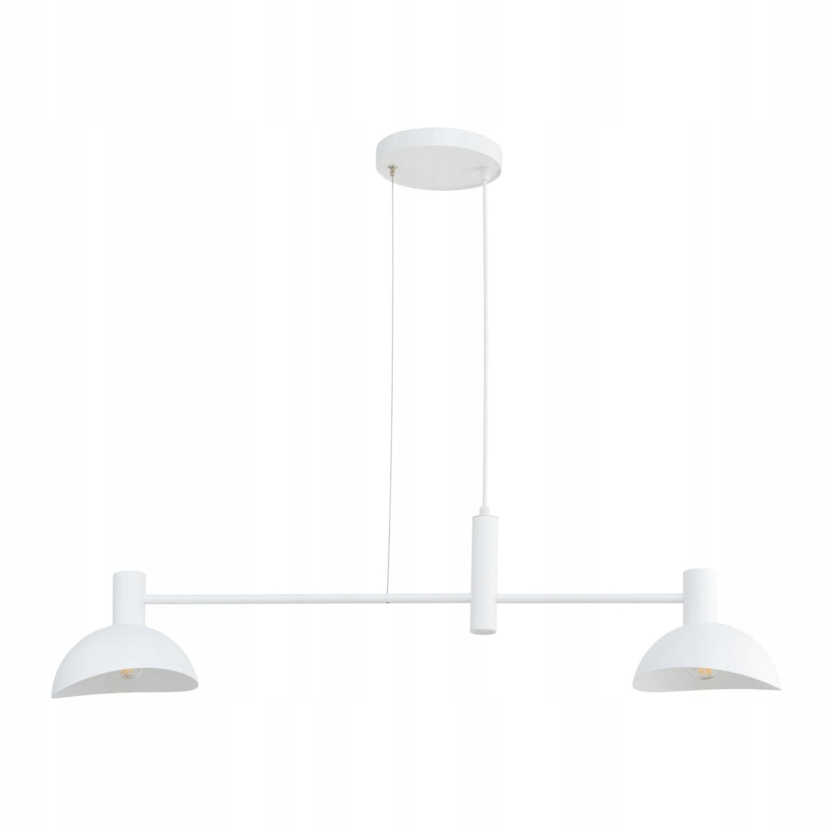 Bílá závěsná lampa do jídelny nad stůl Artis 2 40526 Sigma Lighting