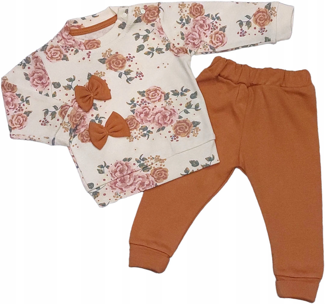 

Dresik bawełniany r.86 komplet niemowlęcy bawełna