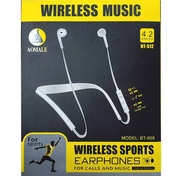 Bezdrátová Sluchátka Bluetooth BT-S12 (S16)