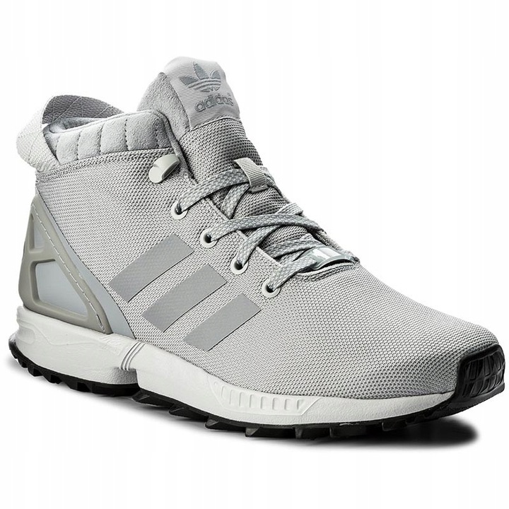 Adidas dámské vysoké šedé sportovní boty Zx Flux 5/8 BY9433 36 2/3