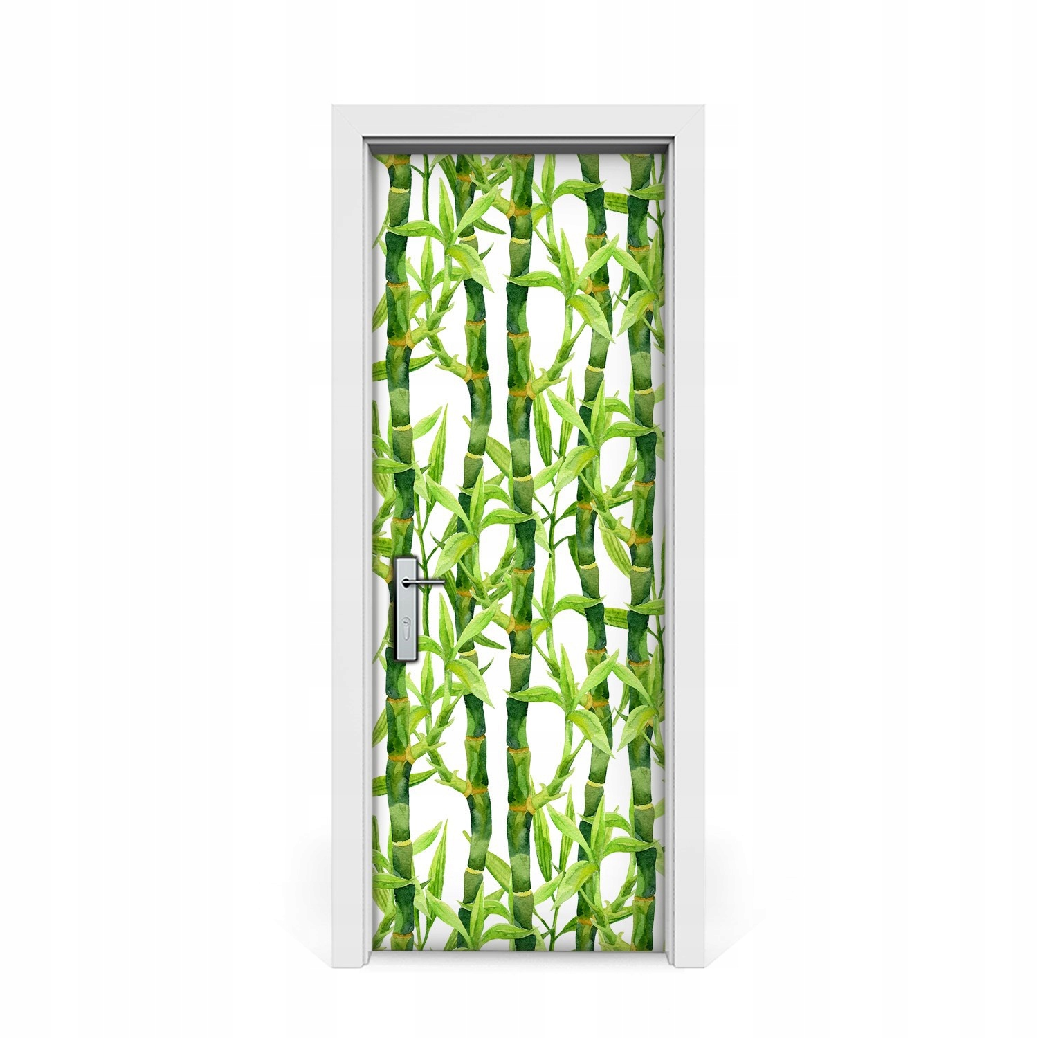 

Naklejka na drzwi okleina Bambus 75x205