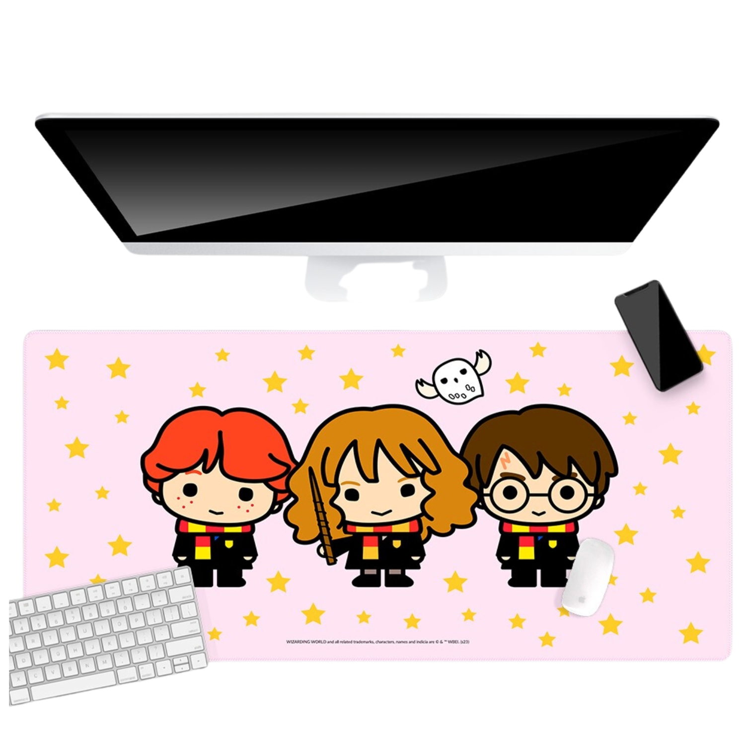 Podložka na psací stůl 80x40 Harry Potter růžová
