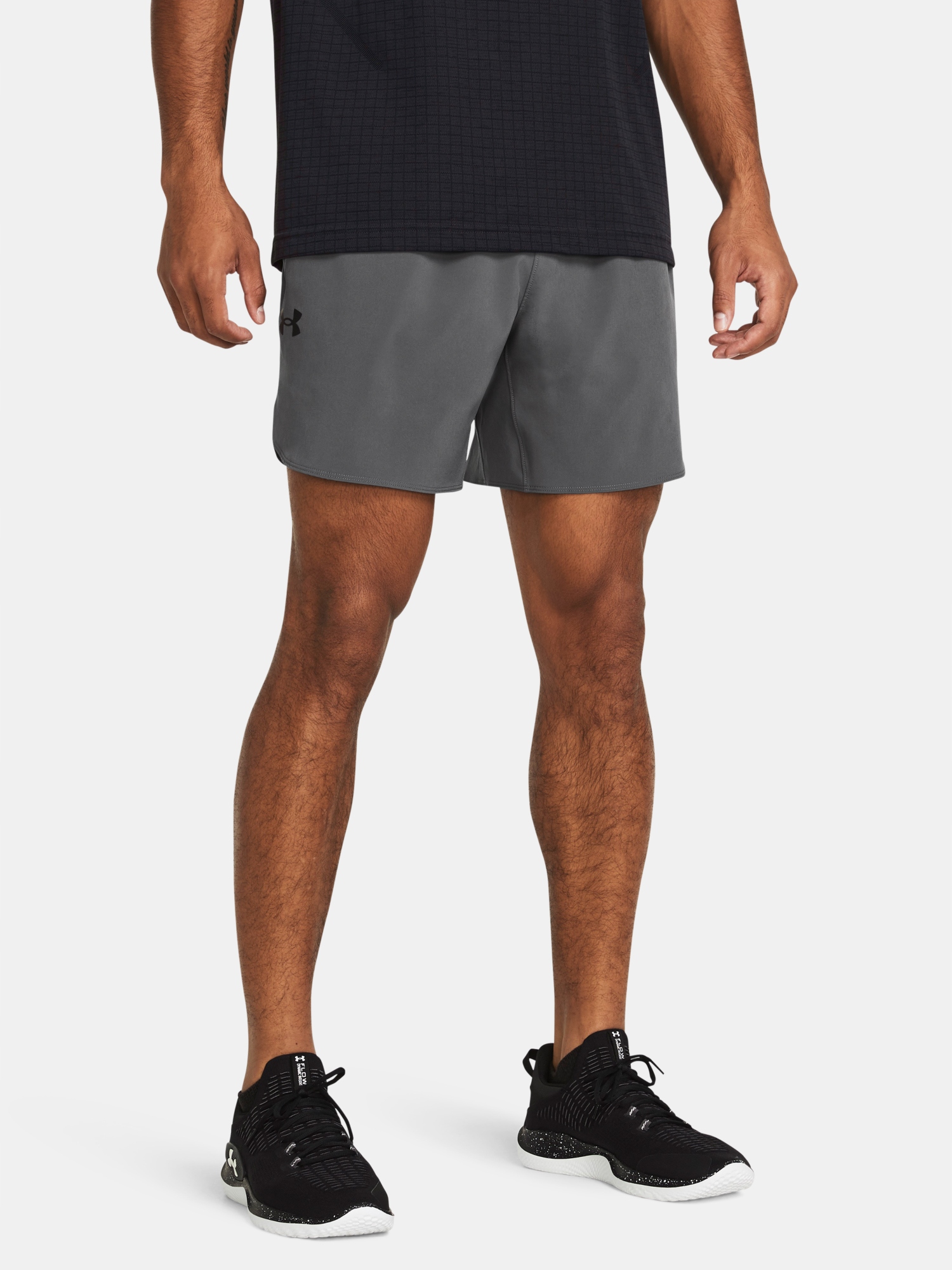 Under Armour Kraťasy Ua Peak Woven Shorts-GRY šedá