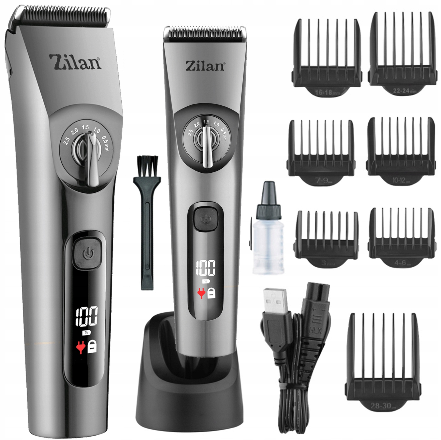 Maszynka Do Strzyżenia Trymer Do Brody Ciała Bezprzewodowa Wodoodporna 8IN1