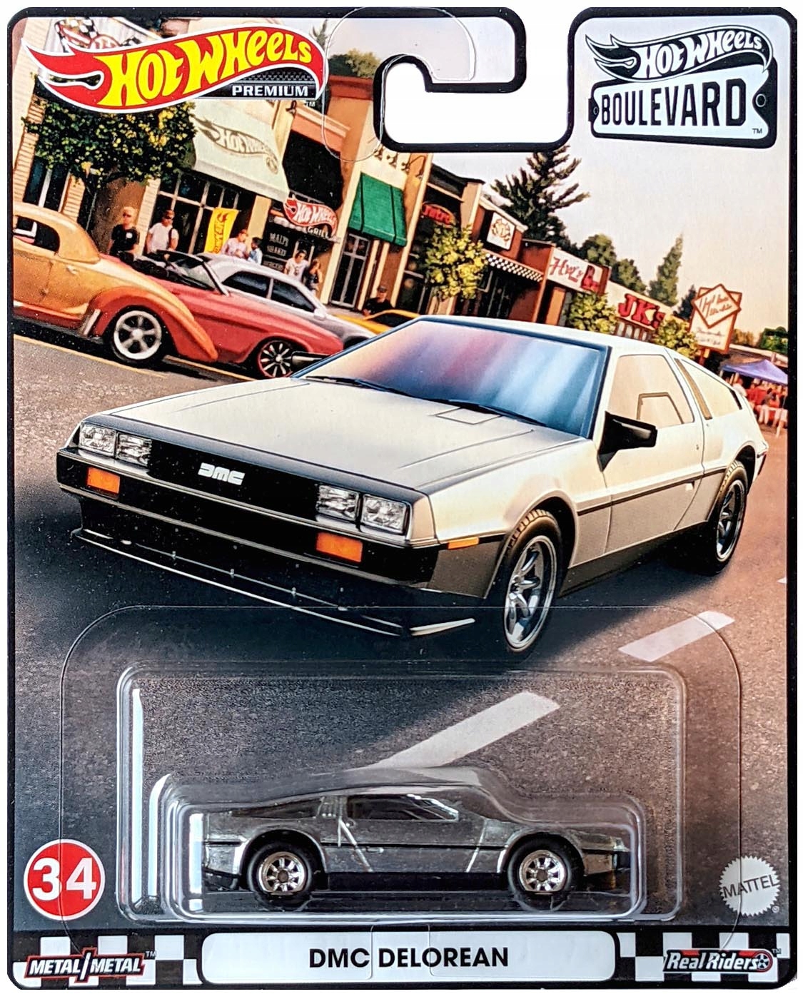 

Hot Wheels DMC Delorean Boulevard #34 1:64 Nowy