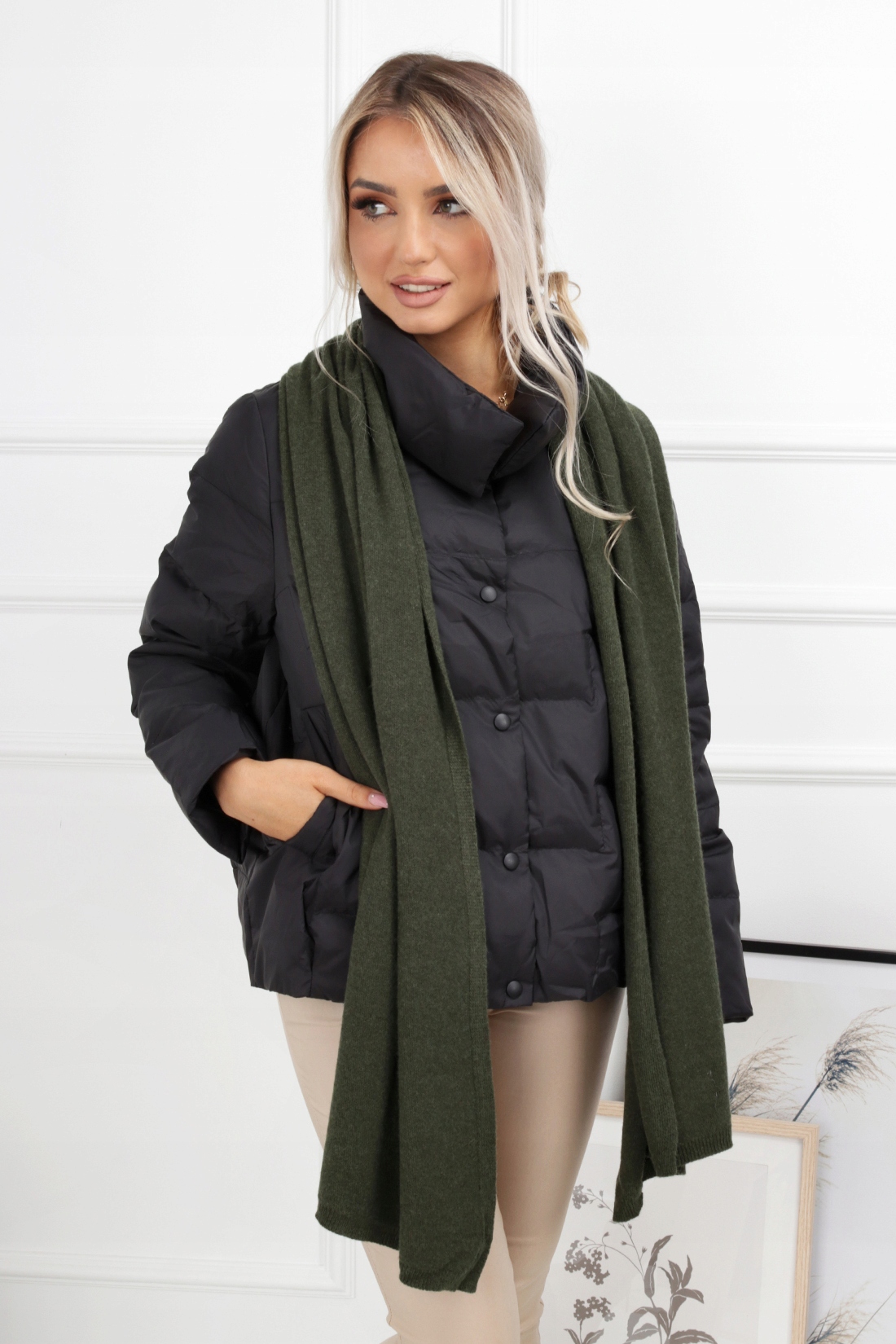 SZAL KASZMIROWY SZALIK WŁOSKI DUŻY SUPER JAKOŚĆ Marka inna