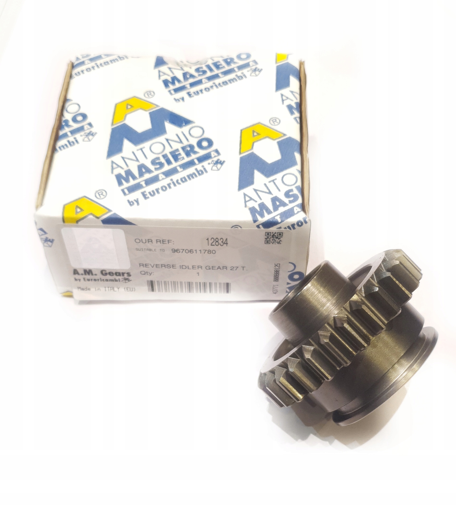 12834 - MLGU 27Z BOXER Ducato Reverse Gear wheel