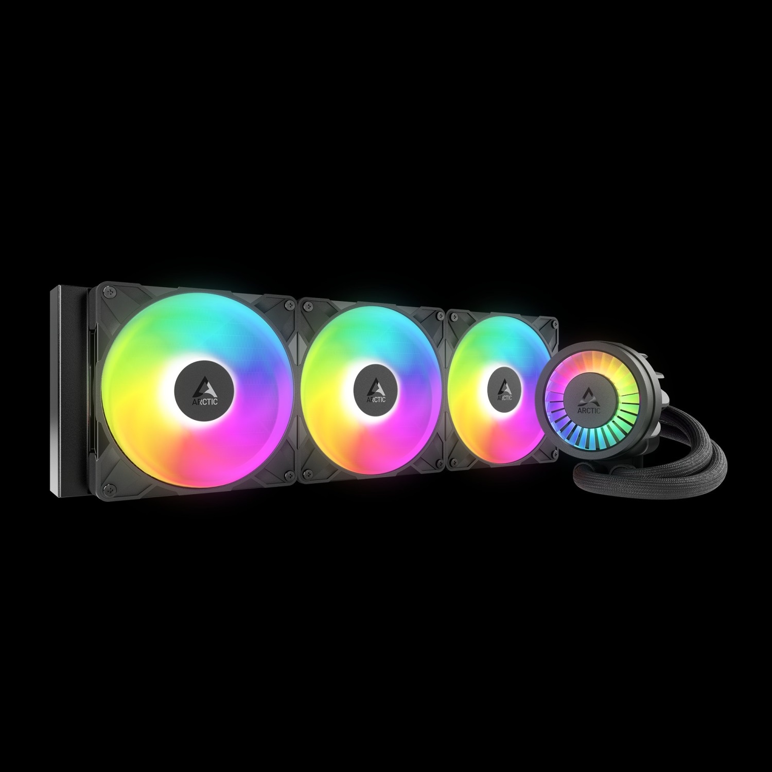 Vodné chladenie Arctic Liquid Freezer III Pro 420 A-rgb Čierne
