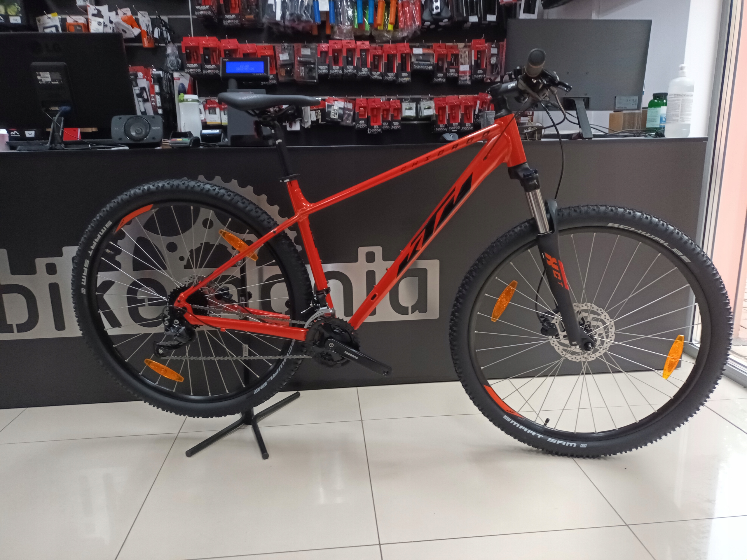 ROWER KTM CHICAGO 291 ORANGE 19'' L 2022 WYPRZEDAŻ 022809138