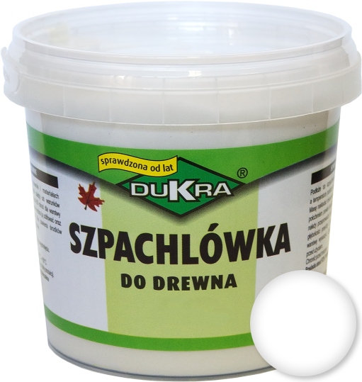 

Szpachlówka do drewna szpachla 200g Biała