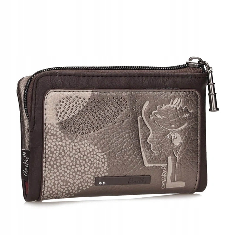 Dámská peněženka Anekke 43839-912 Billetero Wallet Orchestra hnědá, střední barva