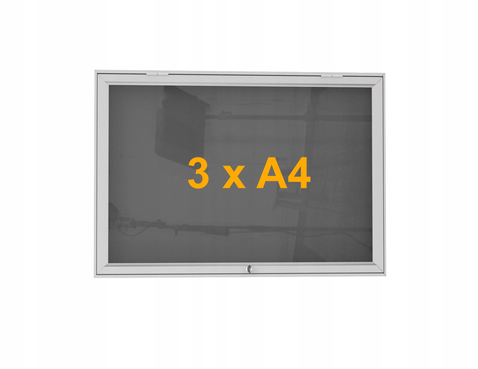 Vnější Informační Inzertní Vitrína 3xA4