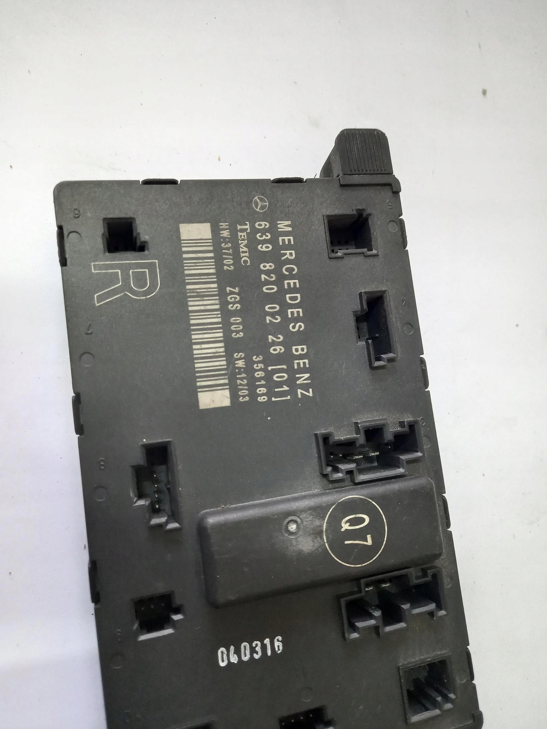 module door right front MERCEDES VITO W639 03-14