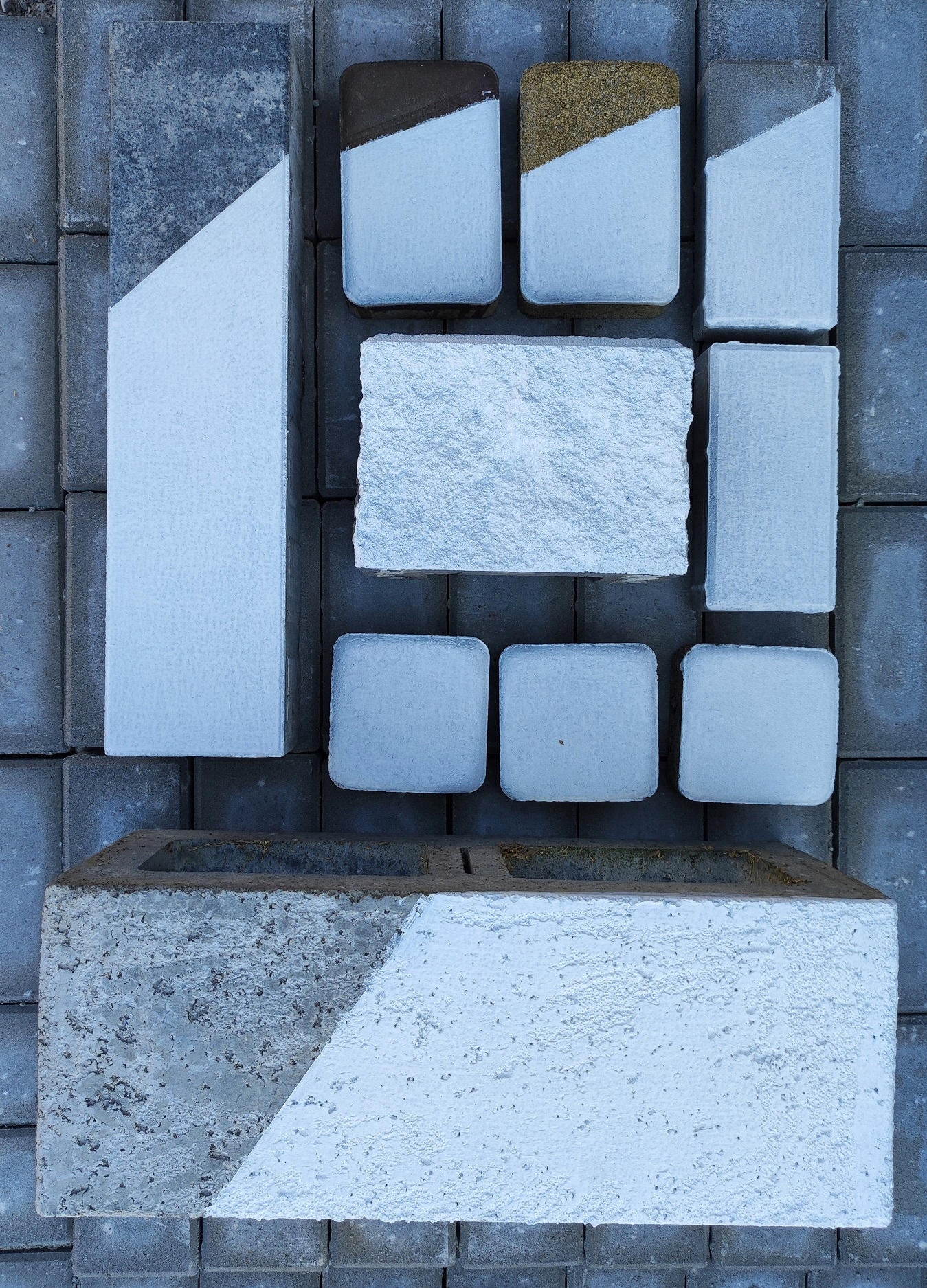 IMPREGNAT BARWIĄCY FARBA do kostki brukowej BIAŁY CONCRETE COLORX Kolor producenta różne kolory