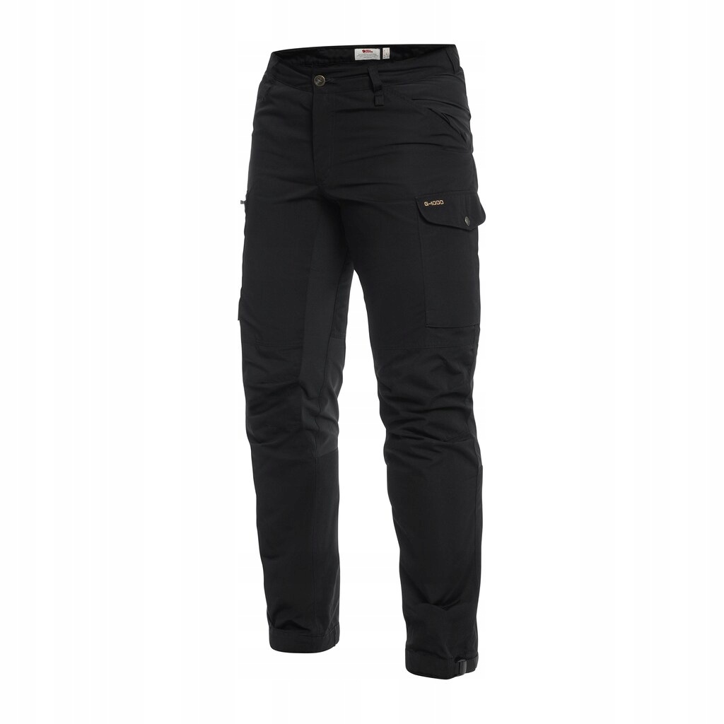 Spodnie turystyczne trekkingowe Fjallraven Kaipak Black 36/32