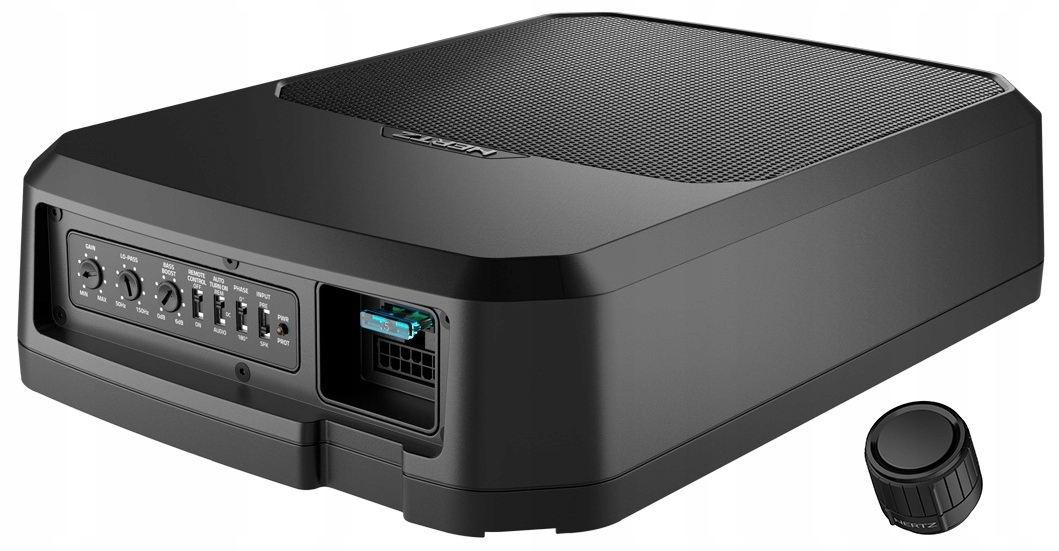 Hertz Dba 201 F Subwoofer Aktywny Slim 440W 20cm Auto Turn-On Pod Fotel