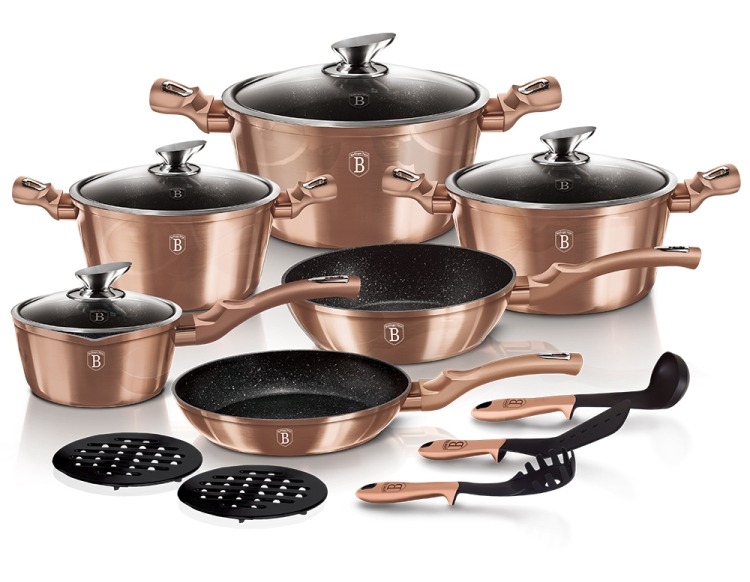 Berlingerhaus BH-1224 15 ks Rosegold Metallic Line