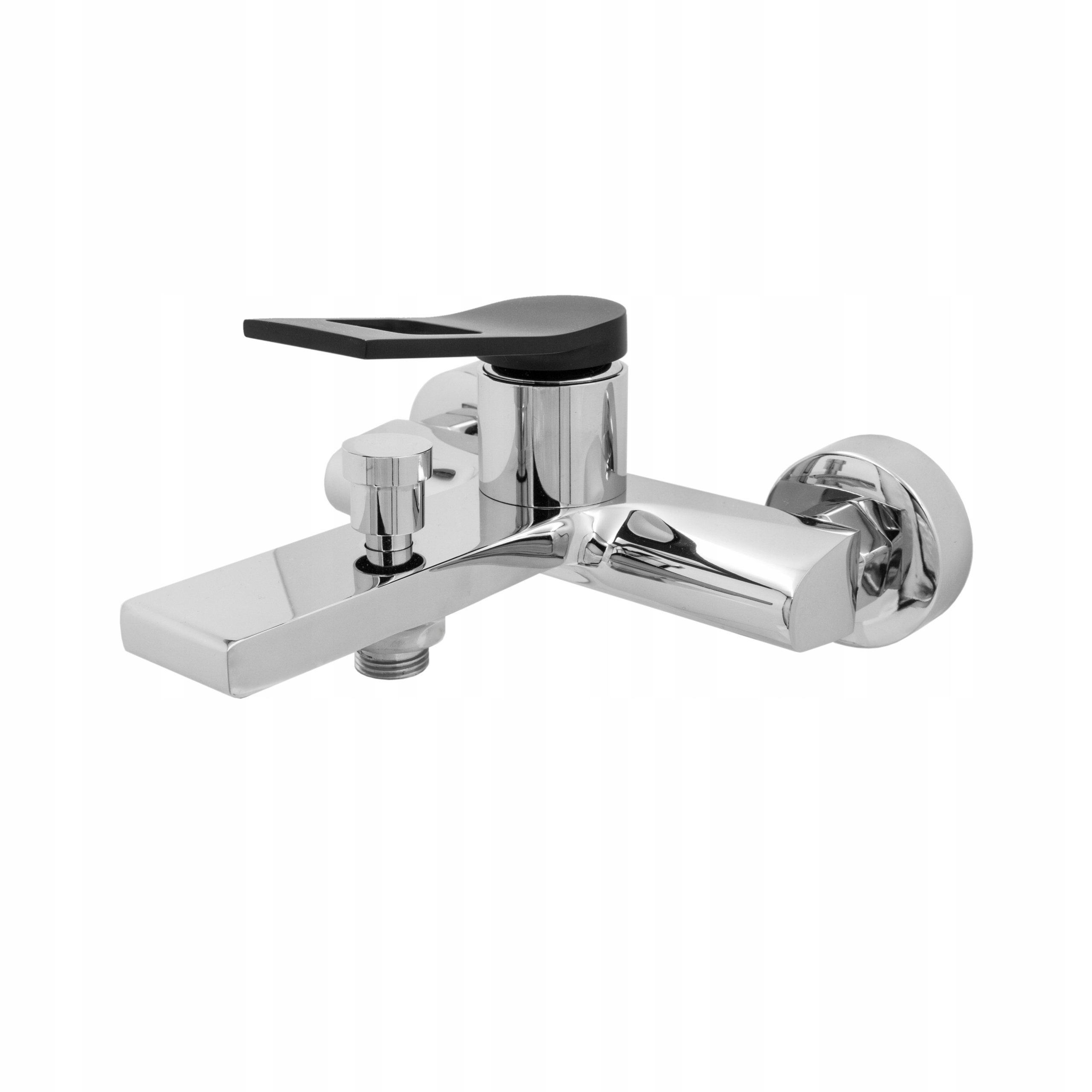 

Roma Chrom Bateria Wannowa Kwadratowa Cubic Kran