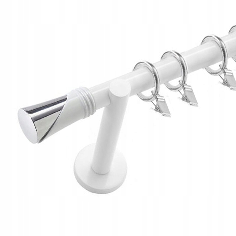 

Ozdobny karnisz 300 cm 19 mm prosty Biały modny