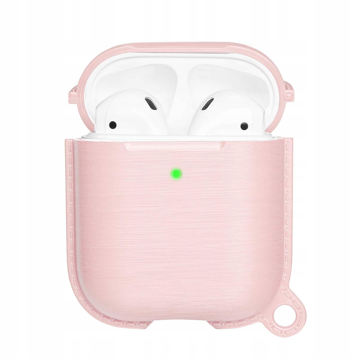 ETUI SILIKONOWE CASE DO AIRPODS 1/2 RÓŻOWE PINK