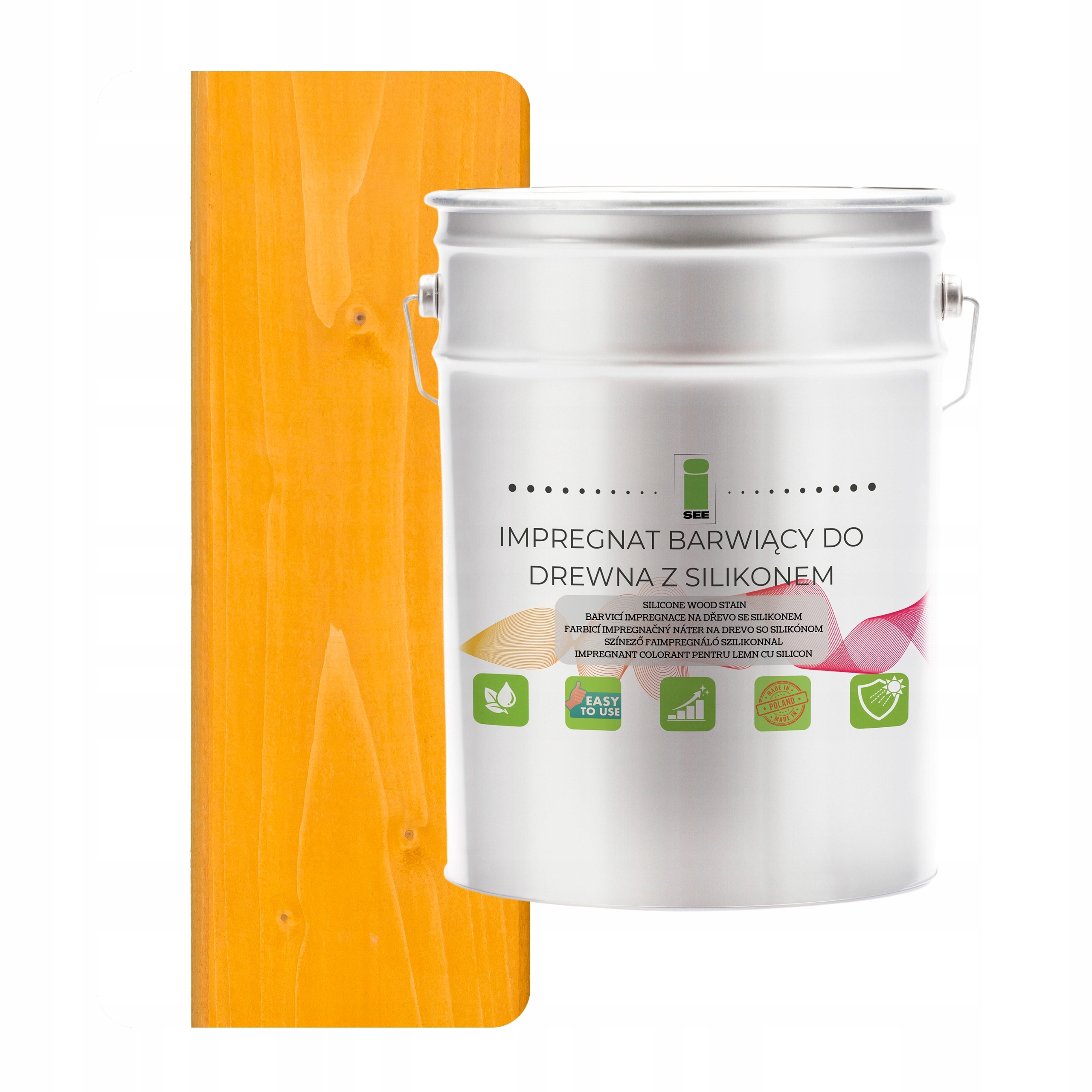 Impregnat Na Dřevo S Silikonovým Voskem Borovice 2v1 10L D020