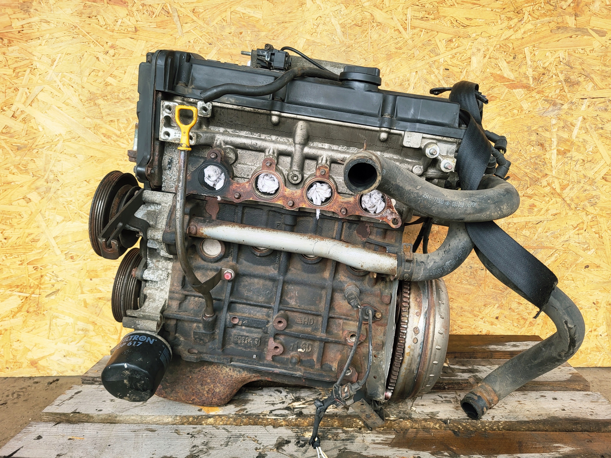 engine HYUNDAI MATRIX 1.6 B 103KM 164TYS 2009R