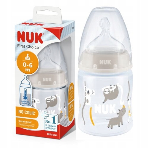 

Nuk Butelka Antykolkowa Z Czujnikiem 150ml 0m+
