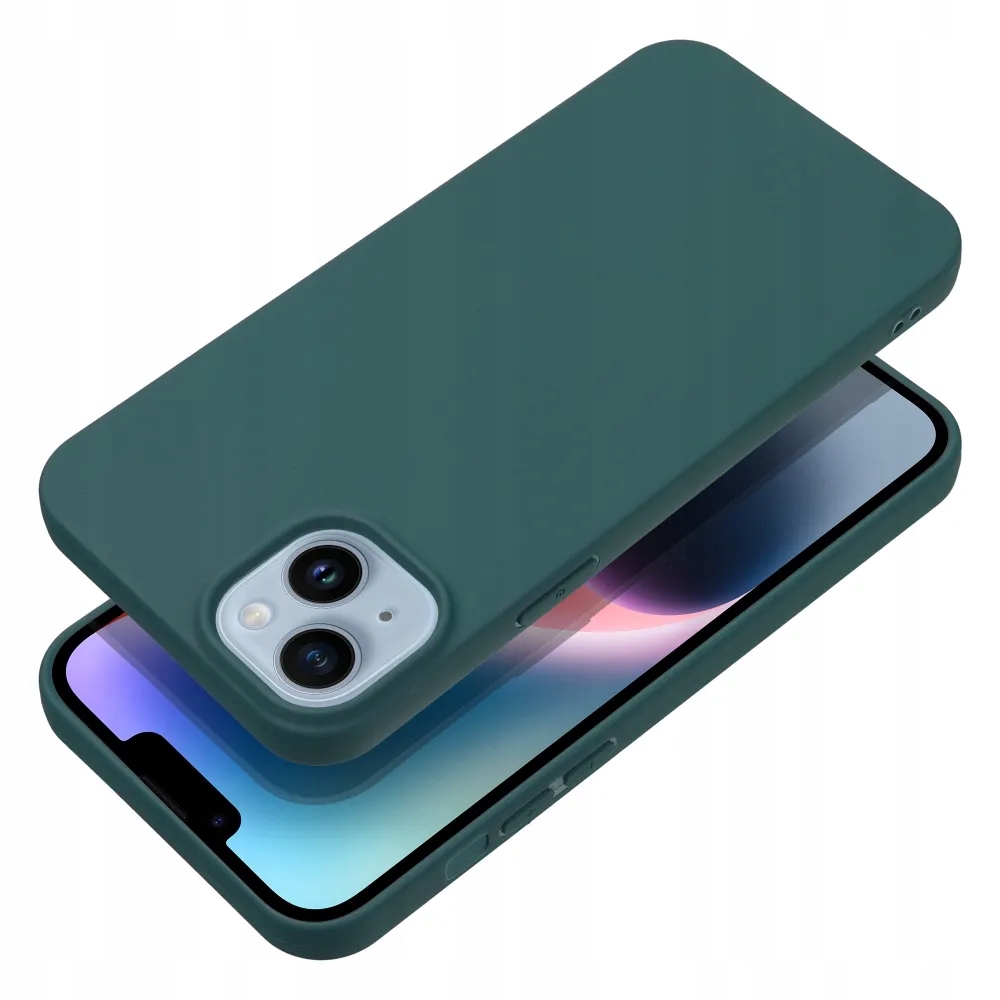 Futerał Matt do Xiaomi Redmi Note 13 Pro 4G ciemnozielony