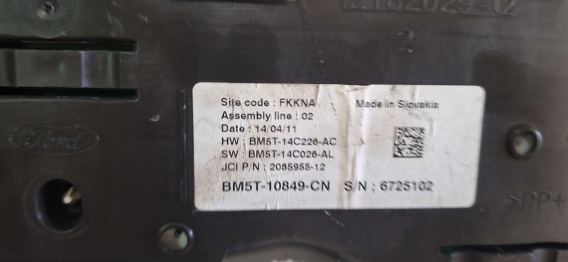 dials Ford OE BM5T-10849-CN