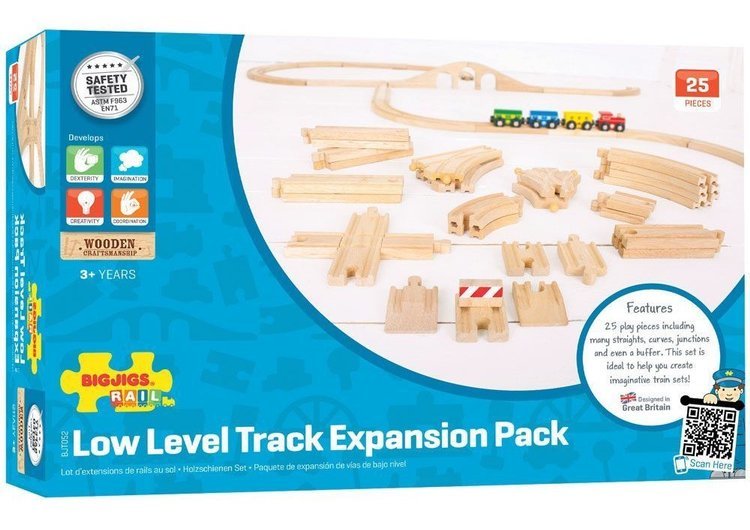 

Bigjigs Drewniany Zestaw Torów Tory 25 El BJT052