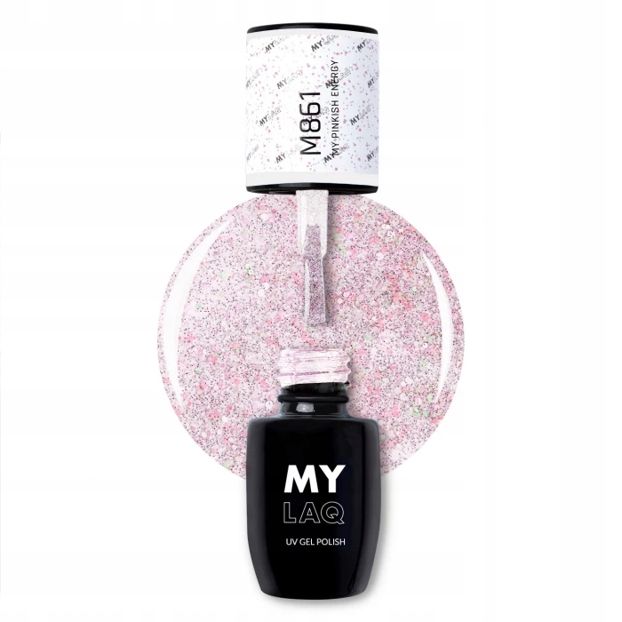 

Mylaq Lakier hybrydowy M861 My Pinkish Energy 5 ml