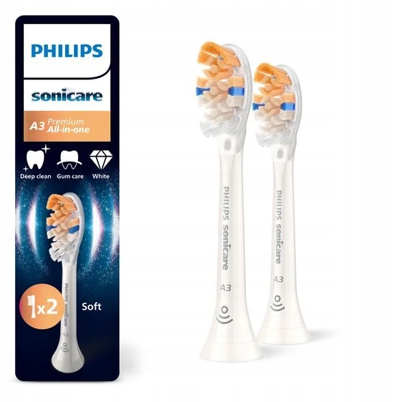Końcówki do szczoteczki Philips Sonicare Premium All-in-One HX9092/87 2szt.