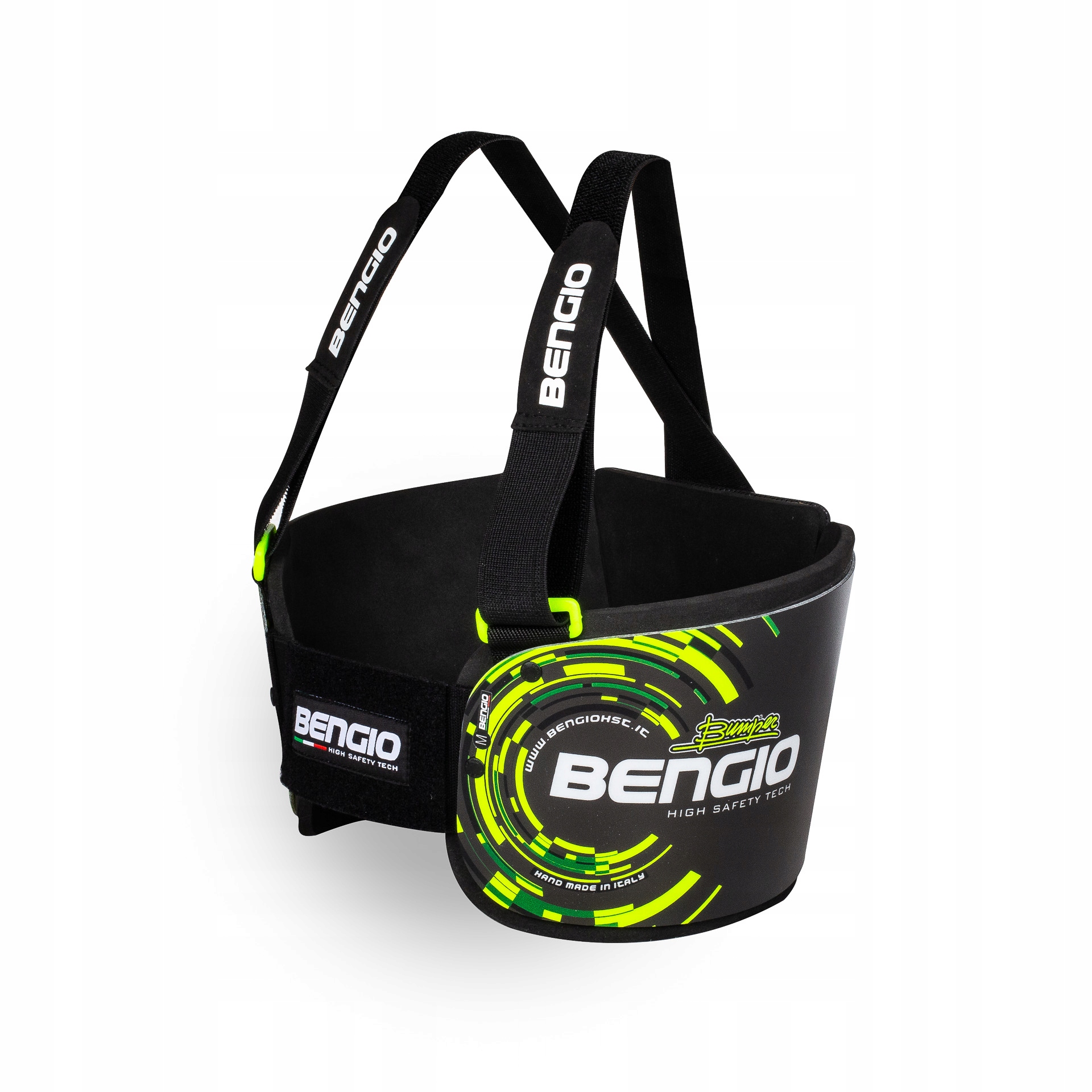 Ochranná vesta Bengio Standard chránič rebier šedo-žltý M