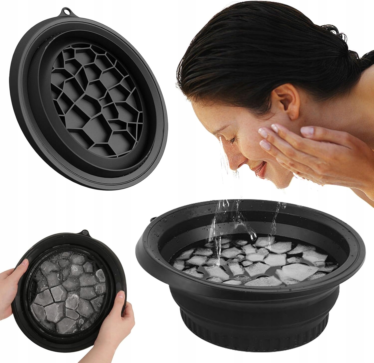 Silikonová Miska Do Koupele Na Obličej – Praktická, Skládací