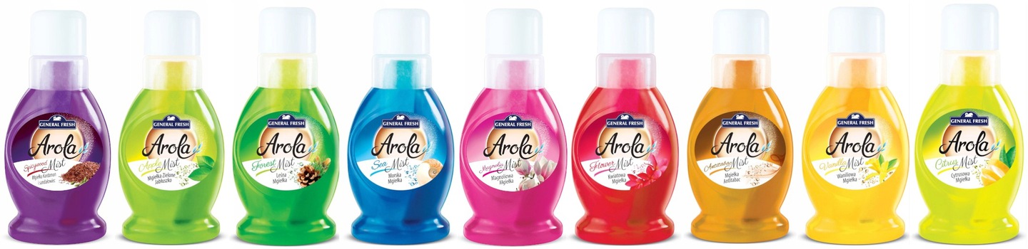 ZAPACH ODŚWIEŻACZ MGIEŁKA AROLA KARDAMON 300ML Marka Arola