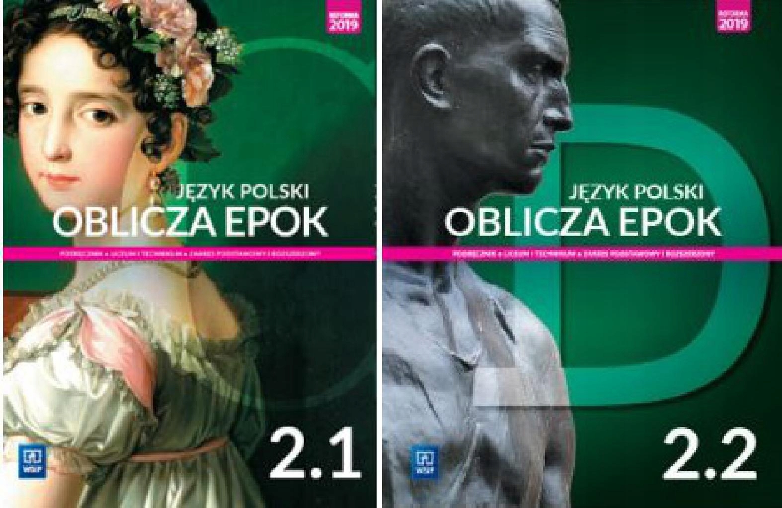 Oblicza epok Język polski 2.1 +2.2 KOMPLET WsiP