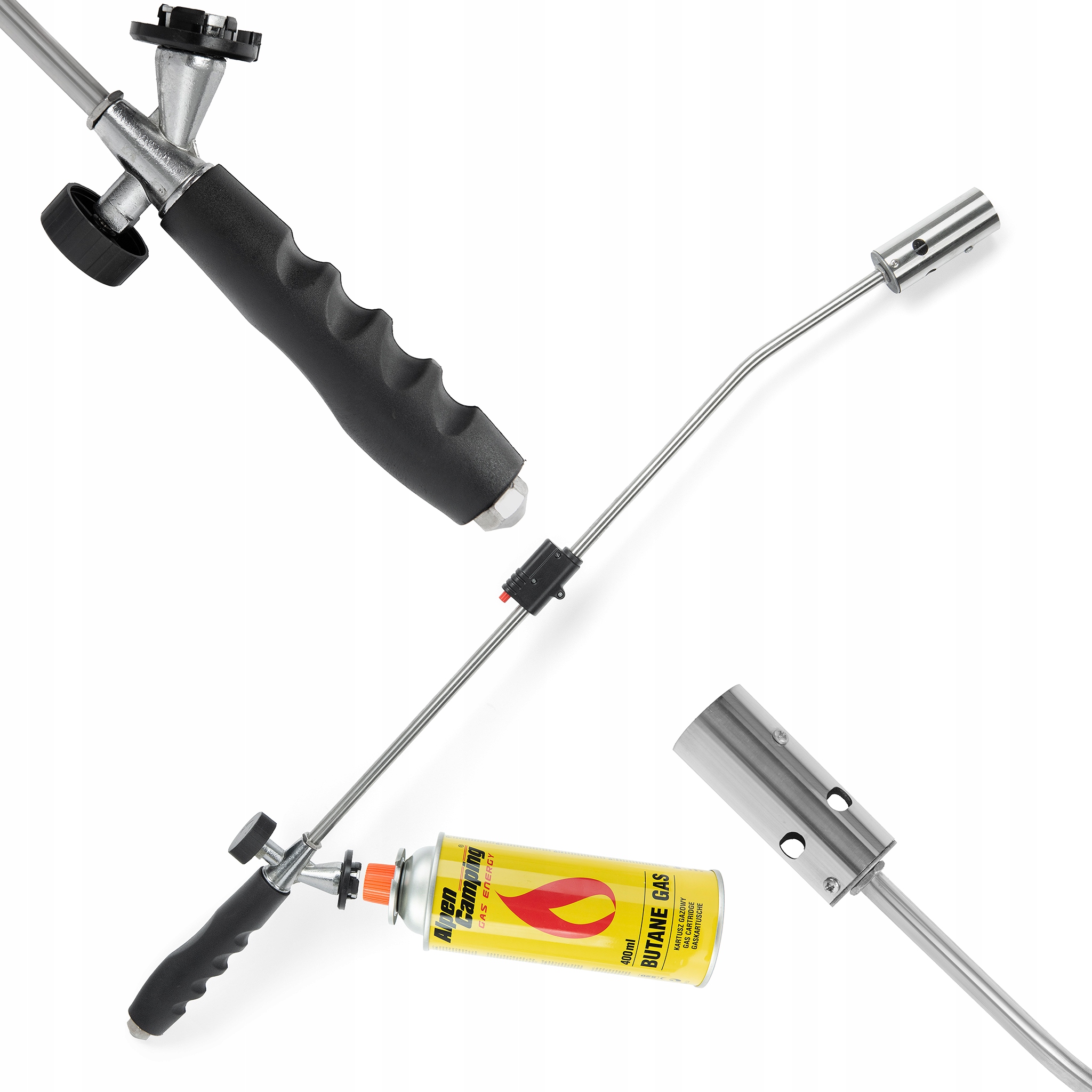 OPALARKA PALNIK WYPALARKA LIŚCI CHWASTÓW 4 wkłady Kod producenta ADG.CON-GPW-6101.4