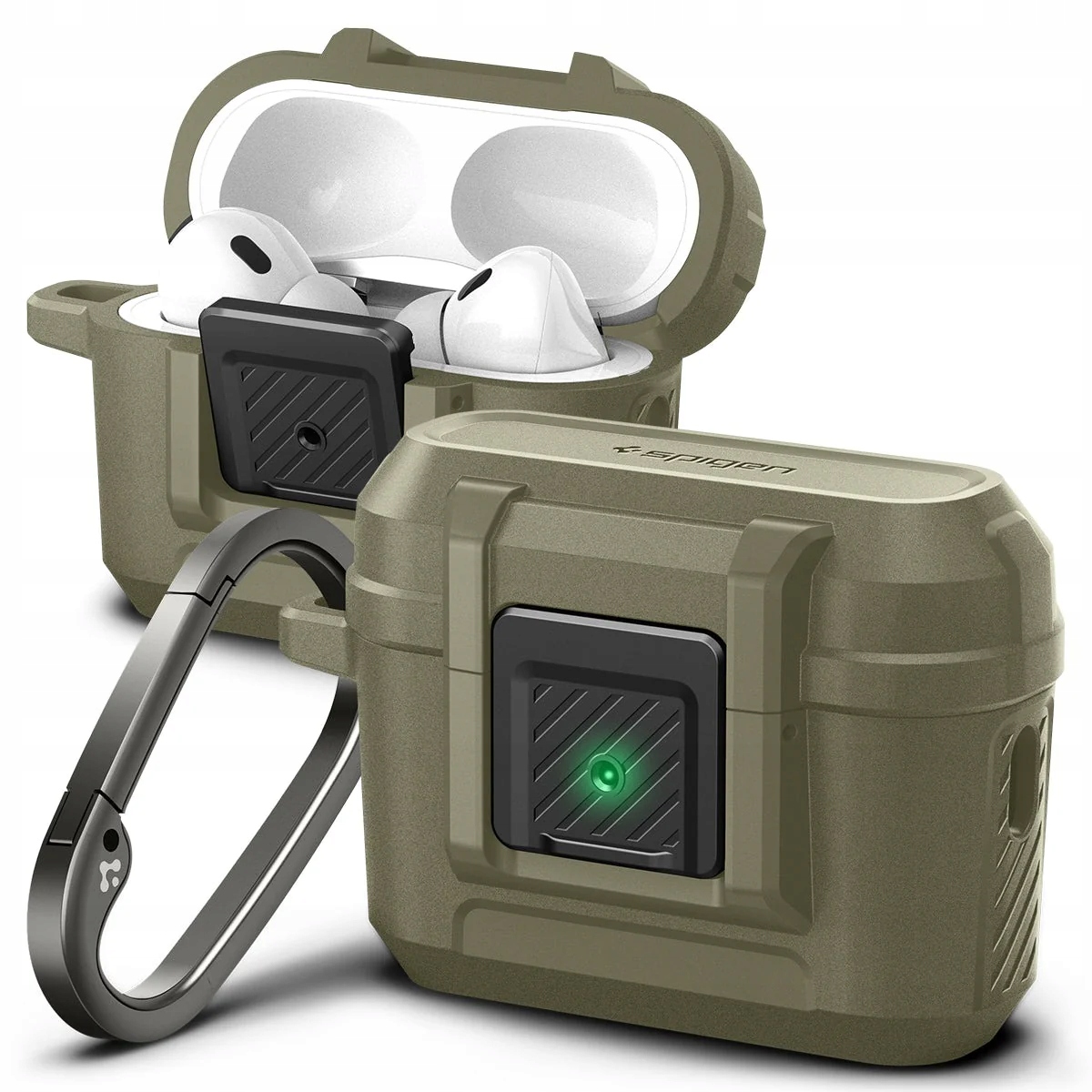 Spigen Lock Fit, vintage khaki AirPods Pro 2