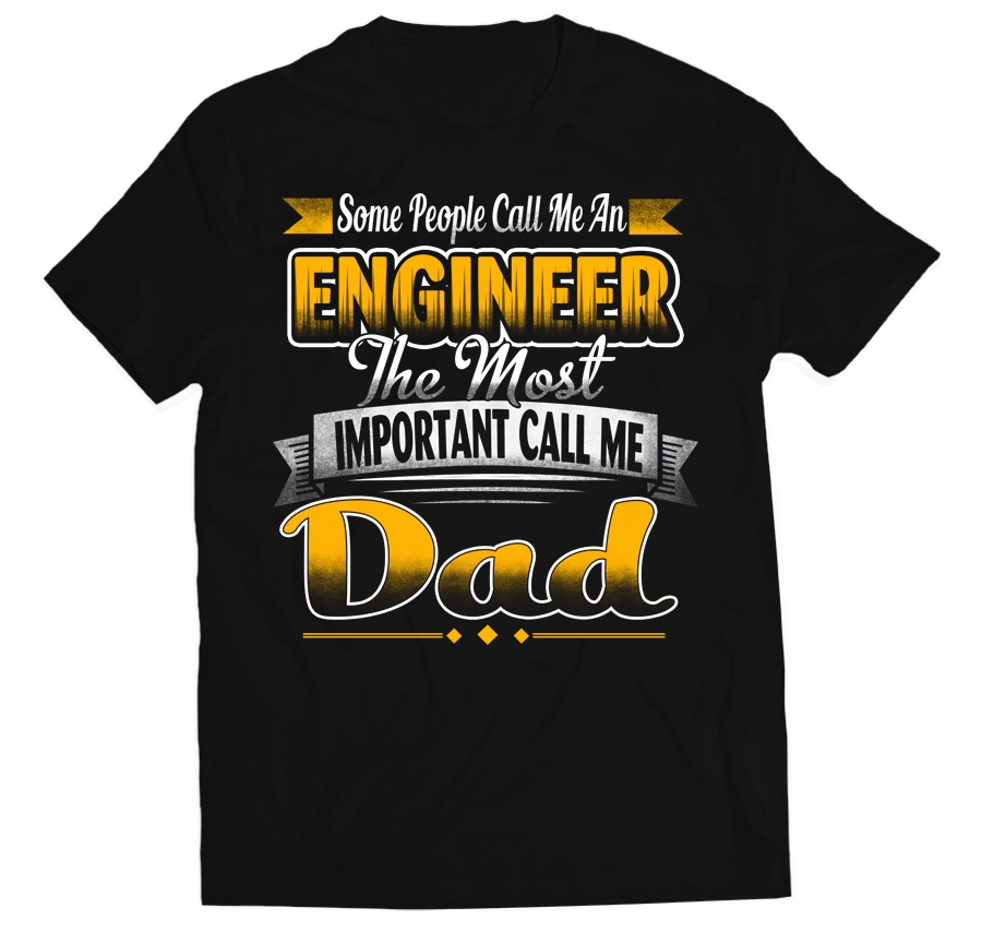 

Koszulka Na Dzień Taty Tshirt Dla Ojca Inżyniera 5