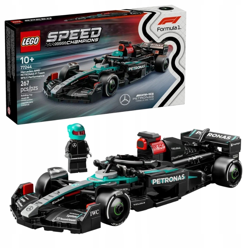Lego Speed Champions F1 Formule Mercedes-amg Petronas F1 Team W15 Stavebnice 10+