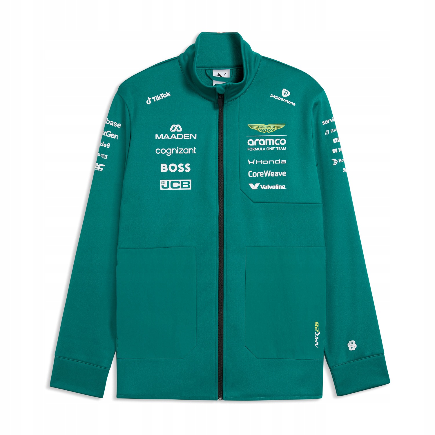 Kurtka Softshell Team Aston Martin F1 2026