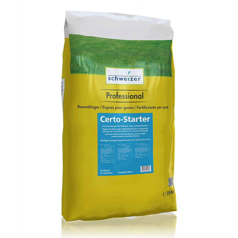 Nawóz do trawy Certo Starter 25kg