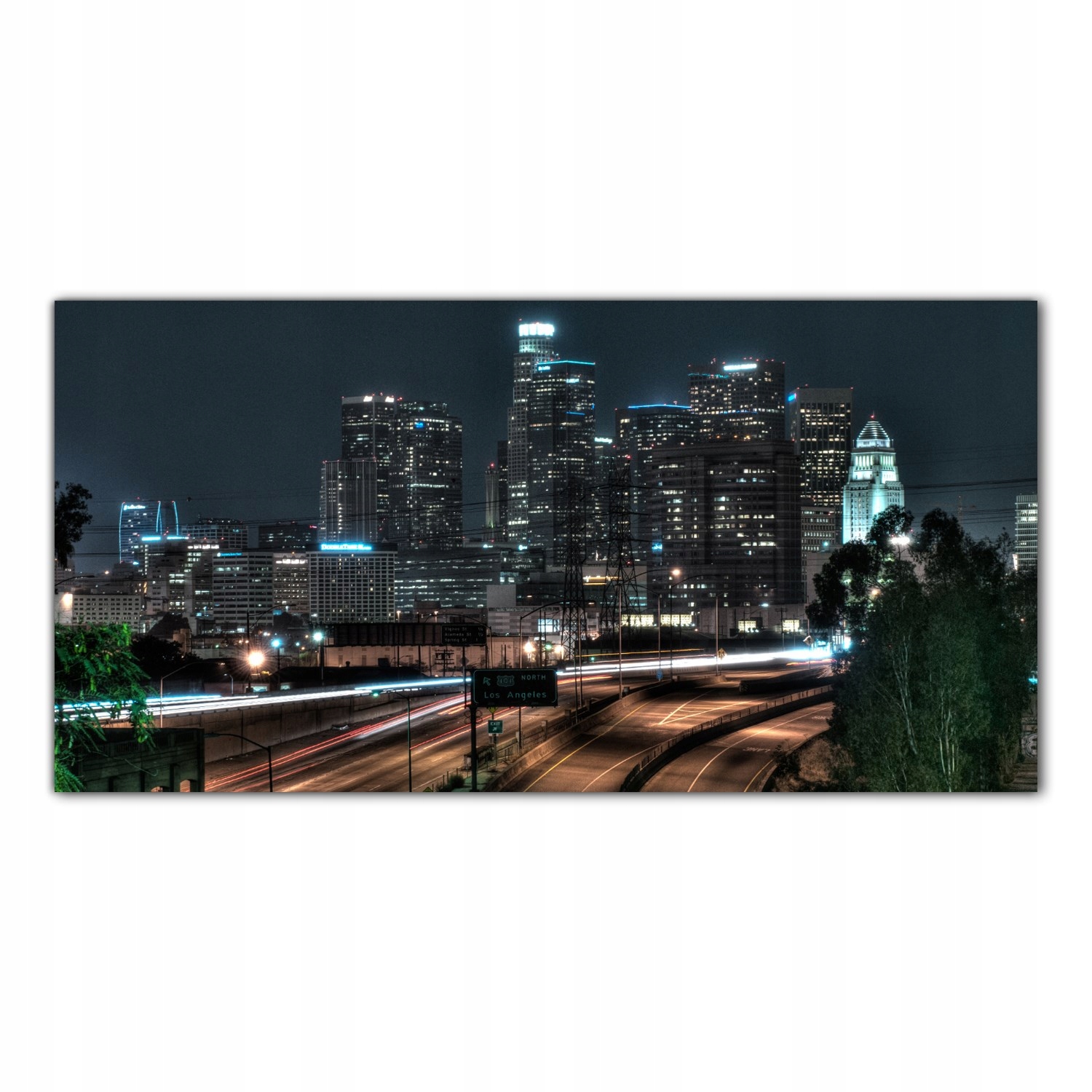 

Obraz na szkle Foto Los Angeles Śródmieście 100x50