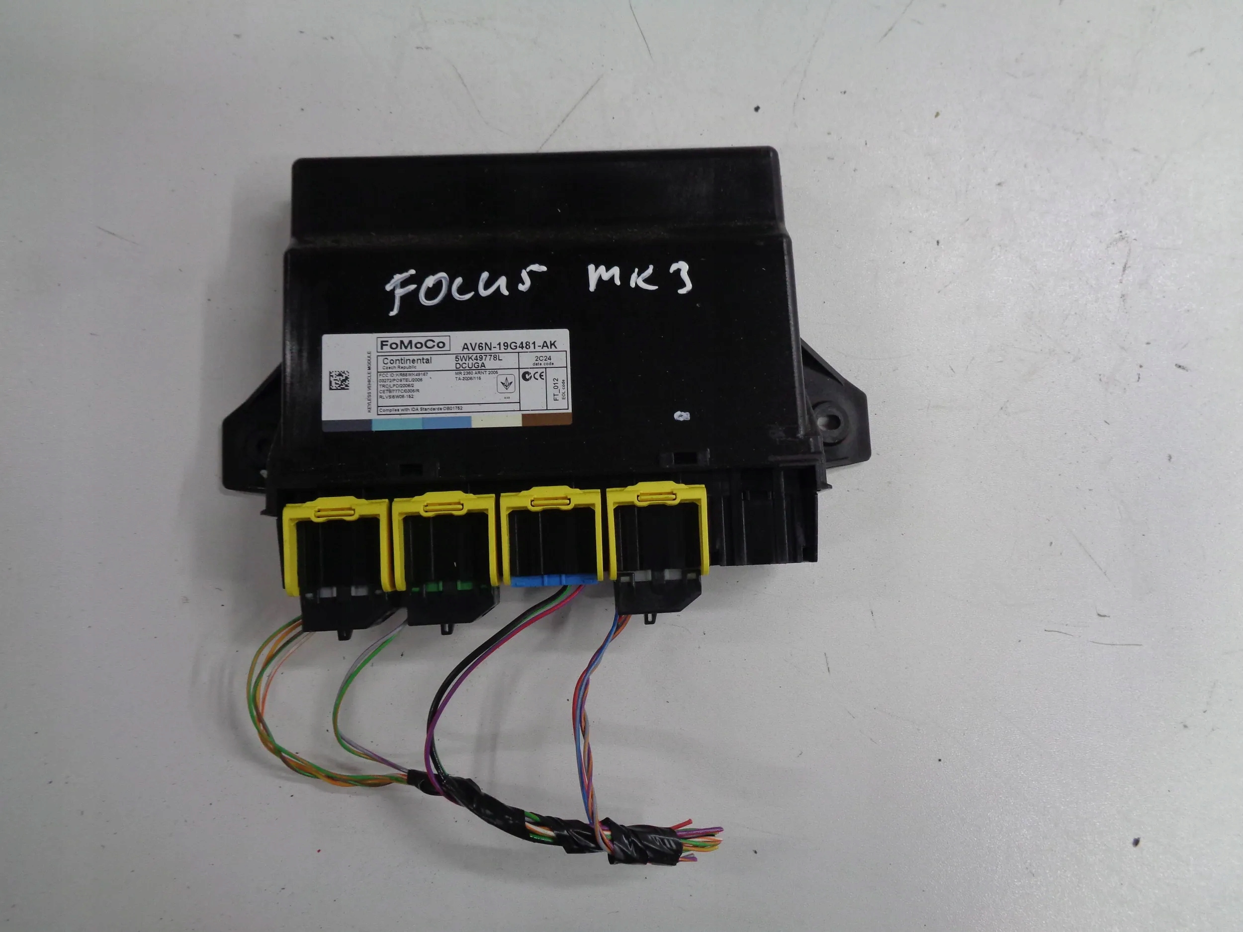 FORD FOCUS MK3 UNITÉ COMMANDE CONFORT 10R>