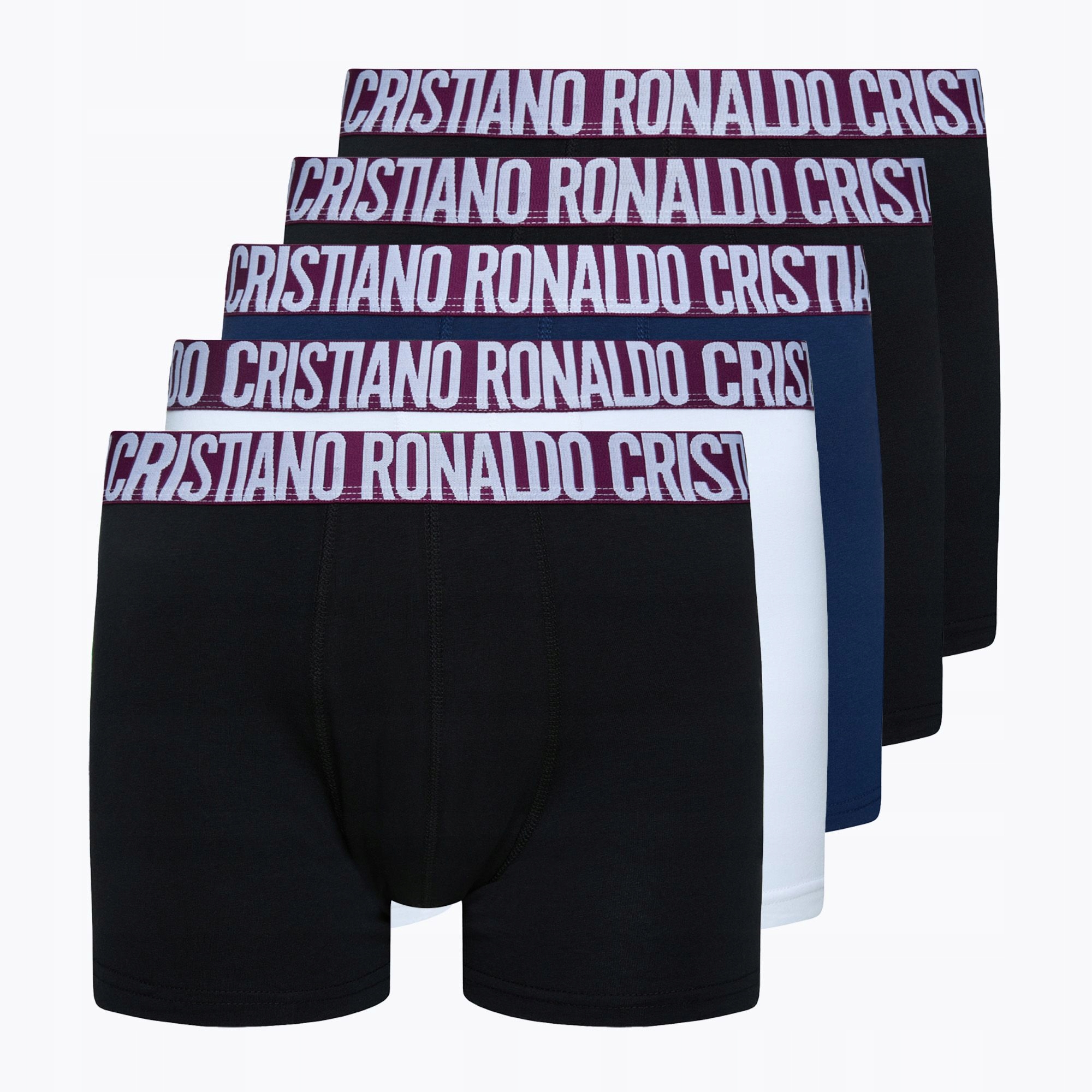 Pánské Boxerky CR7 Cristiano Ronaldo Spodní Prádlo 5PACK S