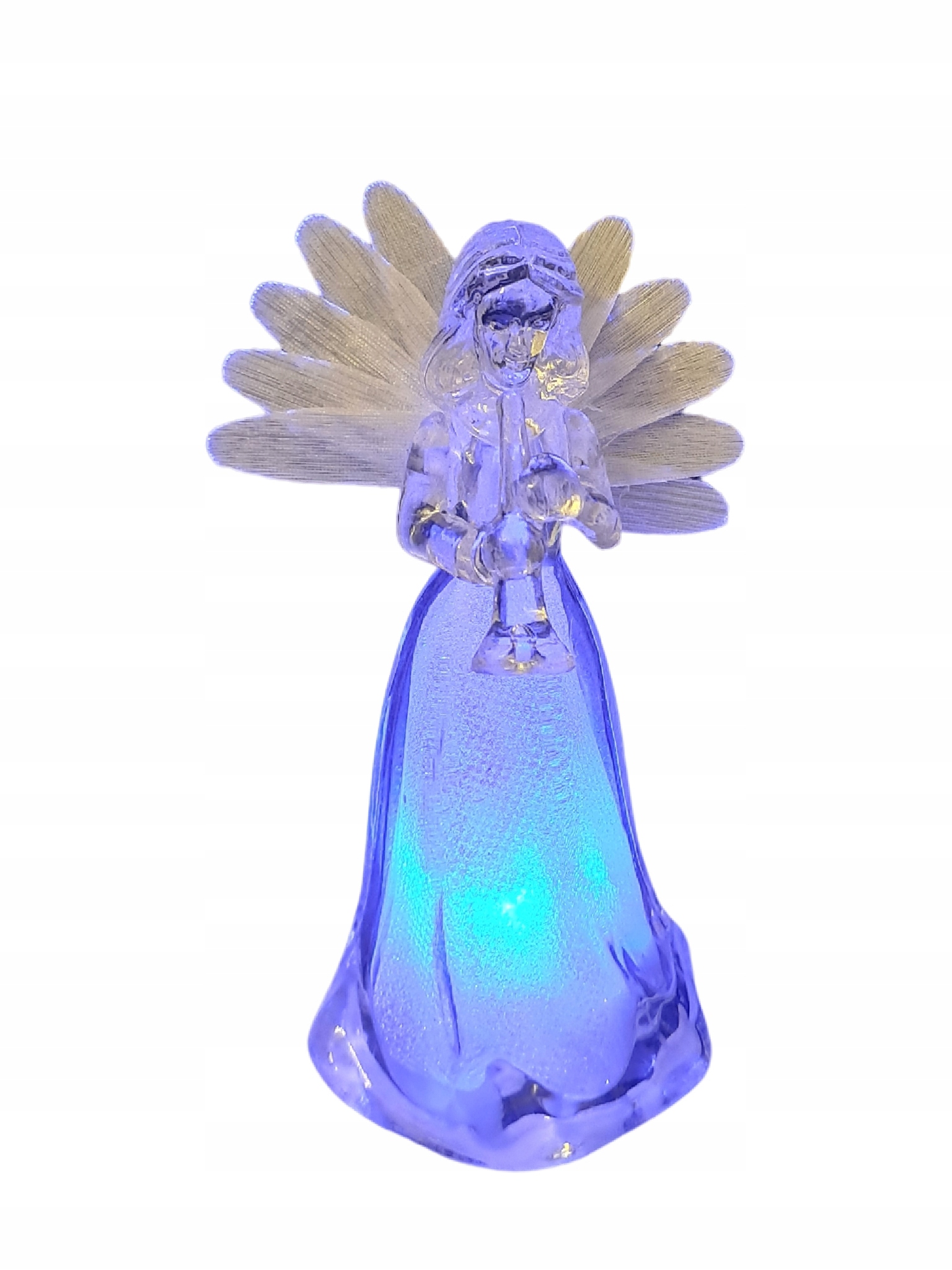 

Anioł Led Świecące Skrzydła Figurka Wkład Znicz