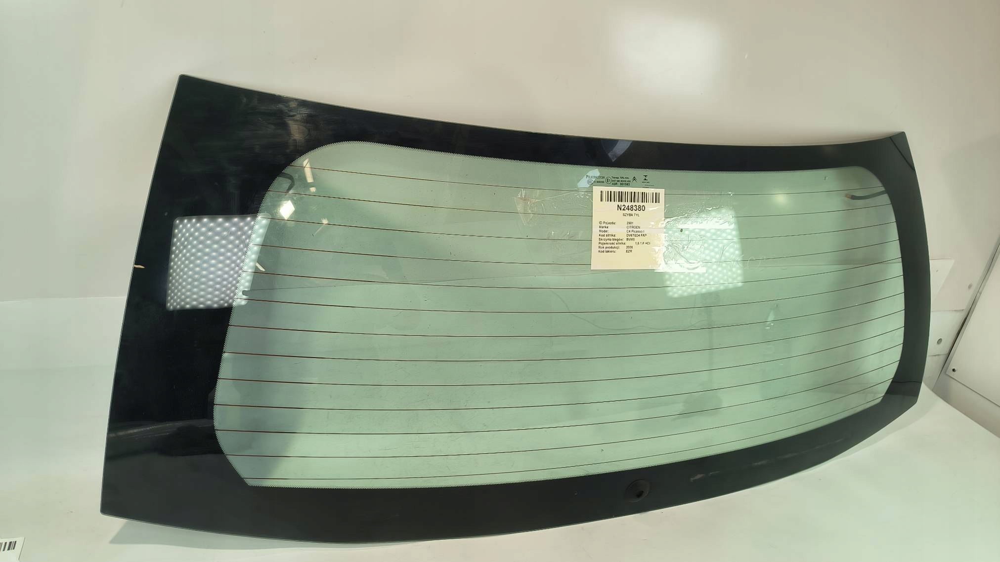 VETRO finestrino posteriore CITROEN C4 Picasso e